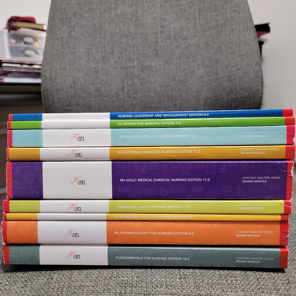 ATI RN BOOKS